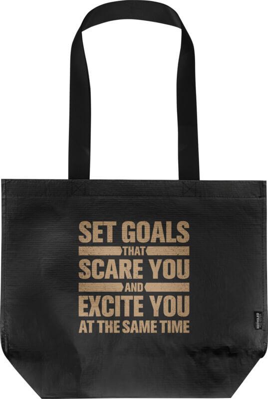 Saco reciclado GRS com dupla laminação de 18 L "Duo"