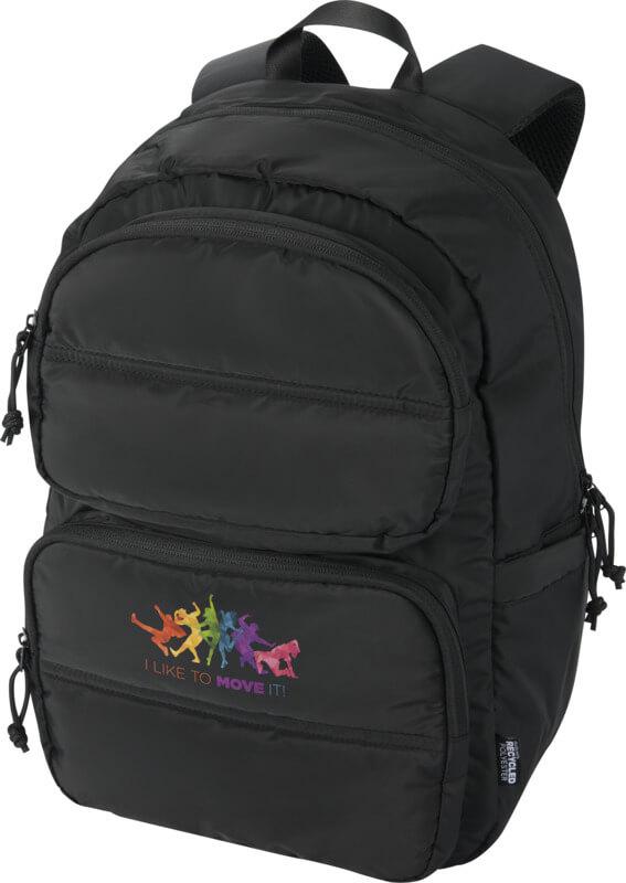 PF 130114 0 13011490 DTF Y1 Mochila para portátil reciclada GRS de 15,6 polegadas e 18 L "Puffer"