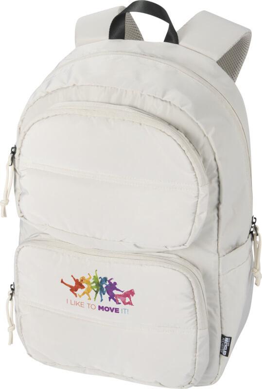 PF 130114 5 13011406 DTF Y1 Mochila para portátil reciclada GRS de 15,6 polegadas e 18 L "Puffer" - Image 6