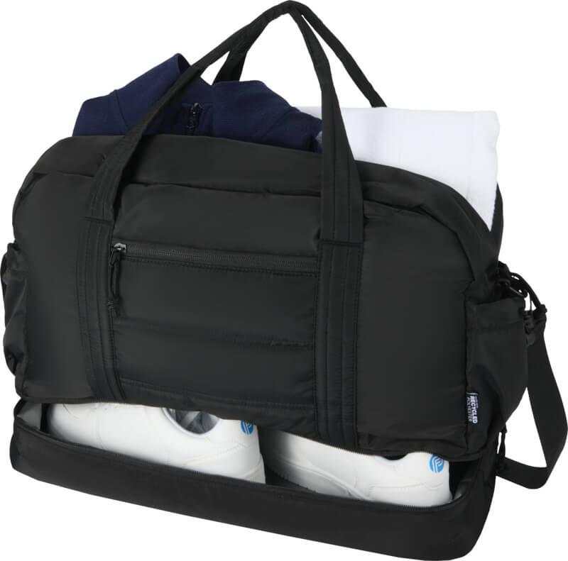 PF 130115 4 13011590 E2 Saco de lona reciclado GRS com fundo isolado de 30 L "Puffer" - Image 5