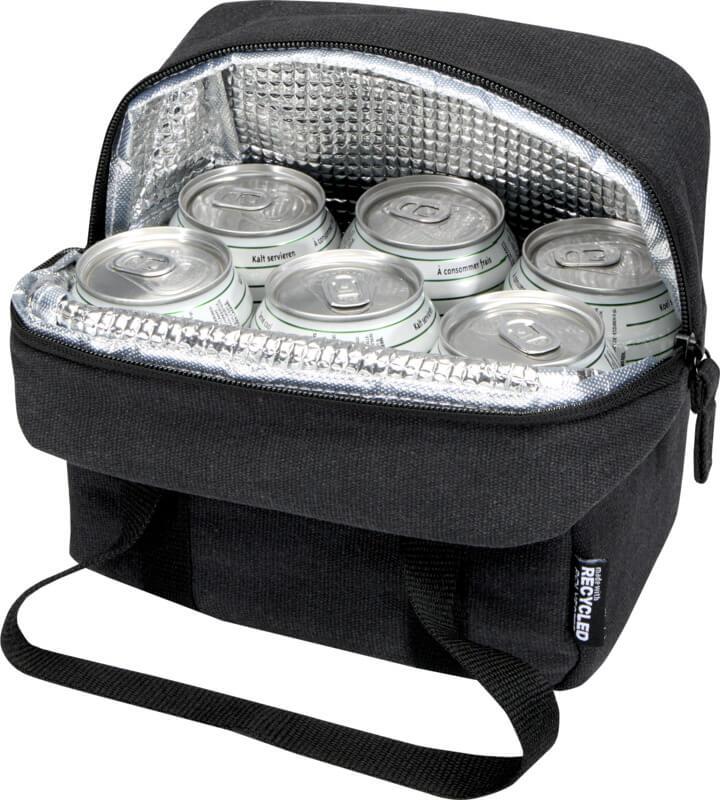 PF 130126 2 13012690 E1 Bolsa térmica reciclada para almoços GRS de 5 L "Recanvas" - Image 3