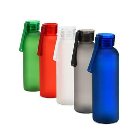 RIO rPET. Garrafa em PET reciclado (100% rPET) com acabamento mate 600 mL