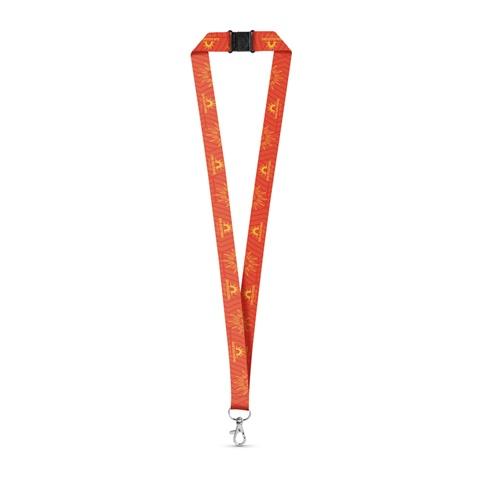 BRISTOL. SET Lanyard SUBLIMATION Long II (20 mm) com mosquetão de gatilho 20 mm e fecho de segurança
