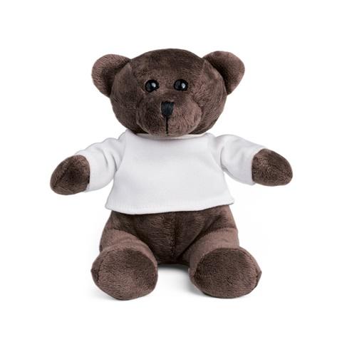 GRIZZLY. Peluche em formato de urso com t-shirt