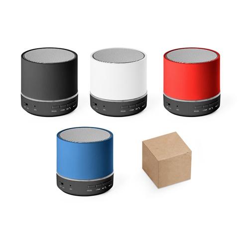 RE-PEREY. Coluna de som portátil de 3W com 4h30m de autonomia em ABS reciclado (100% rABS)