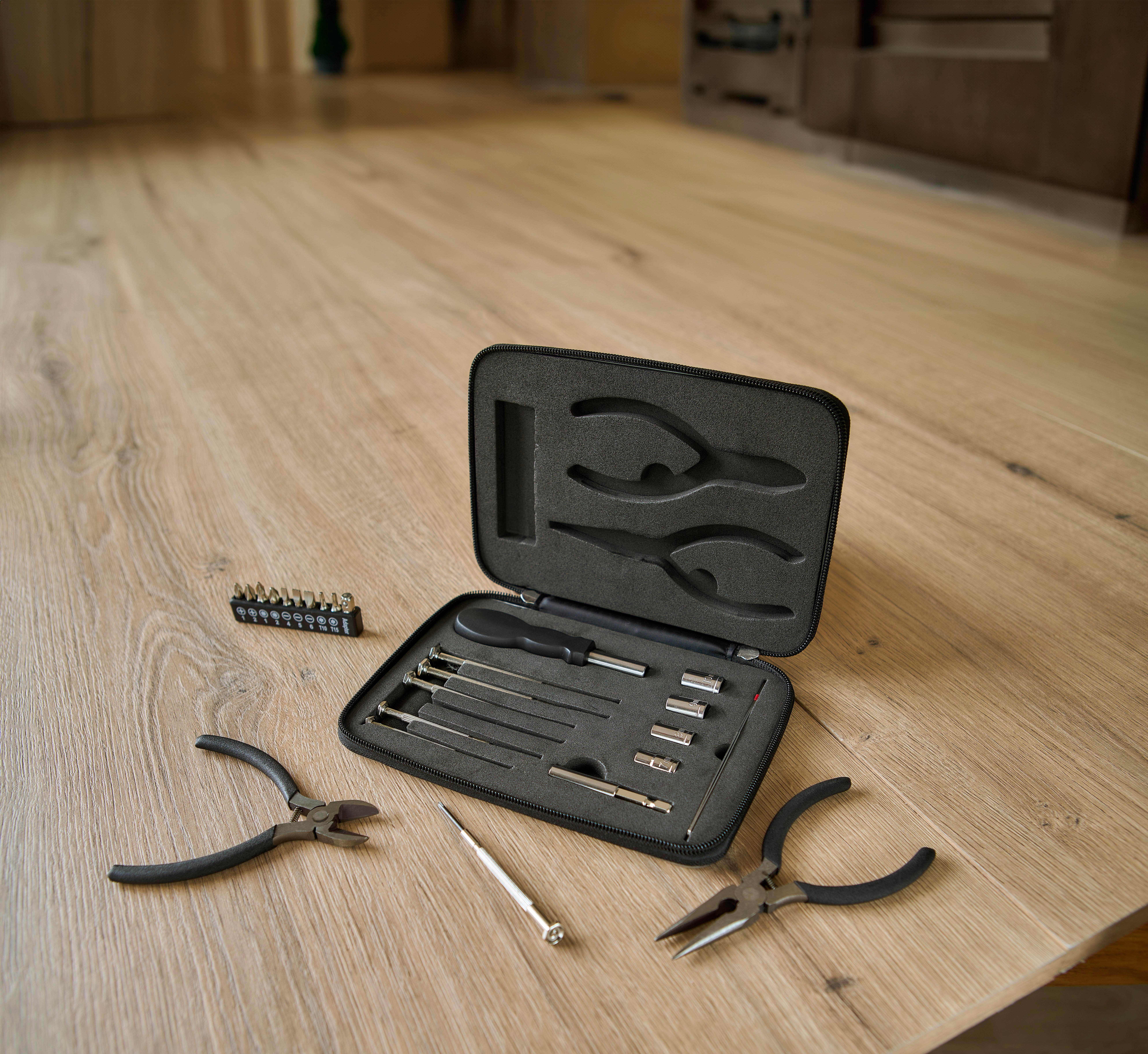 Giving 3614 4 impr 1214214 Conjunto de aluminio de ferramentas Alisha - Image 5