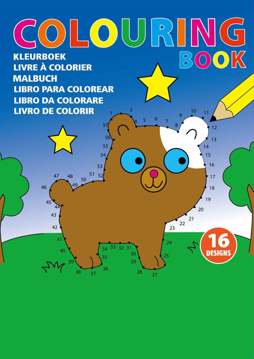 Livro infantil para pintar Constanze