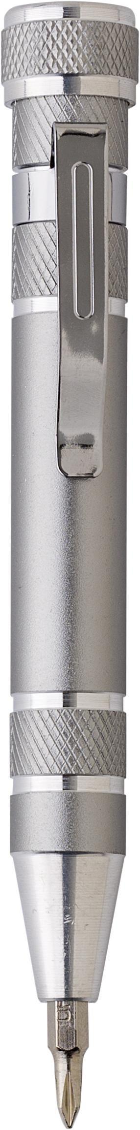 Giving 4850 1 impr 924427 Porta-chaves 3 em 1 de aluminio Frazer - Image 2