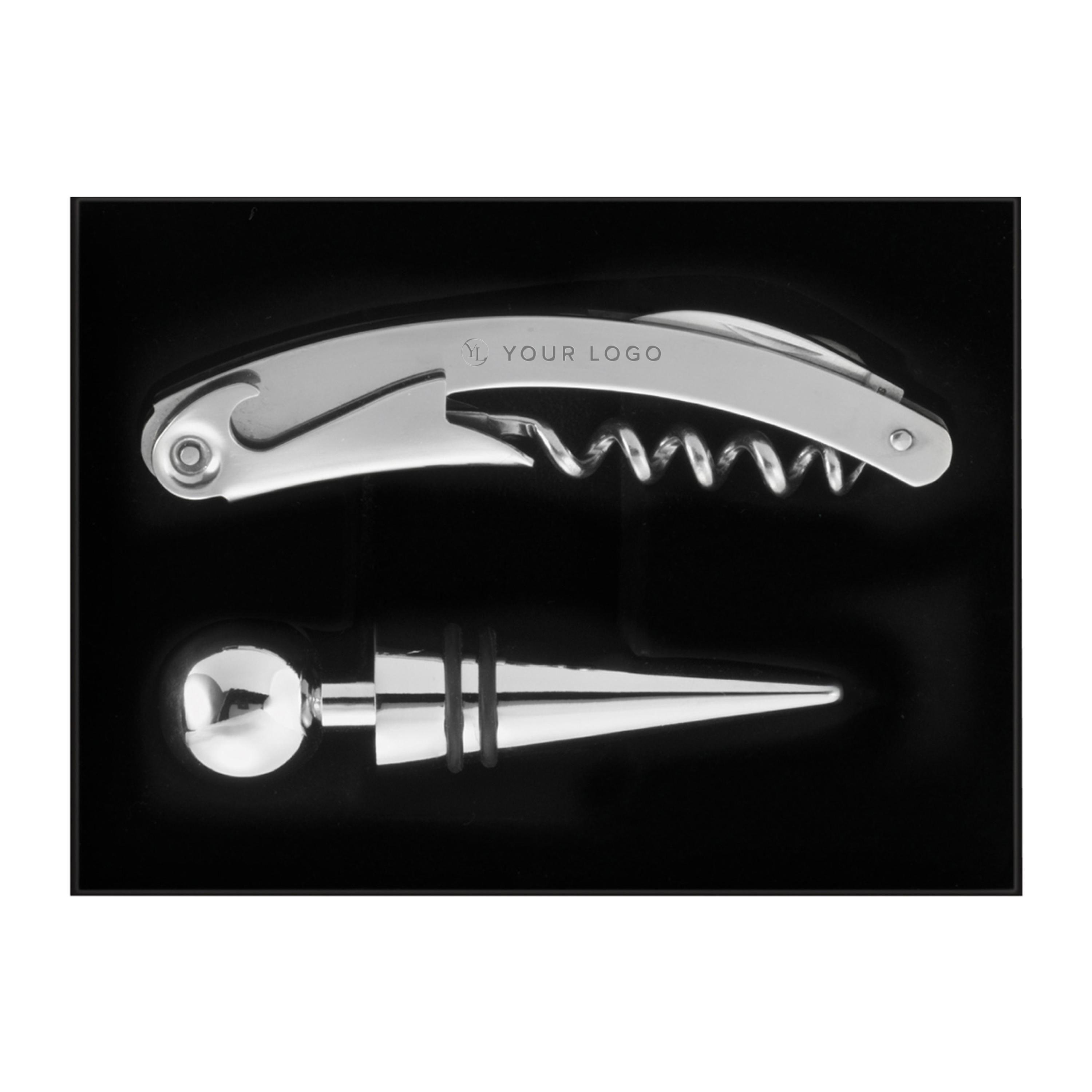 Conjunto de vinho em caixa de cartão Eve