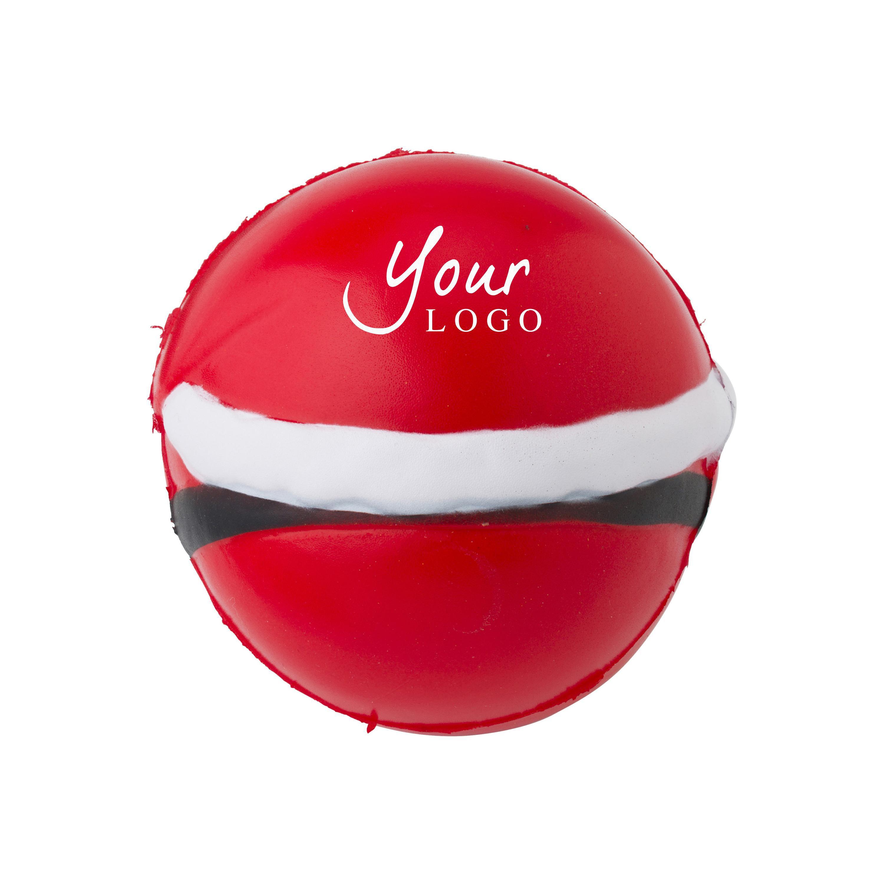 Bola anti-stress em forma de Papai Noel. Harris
