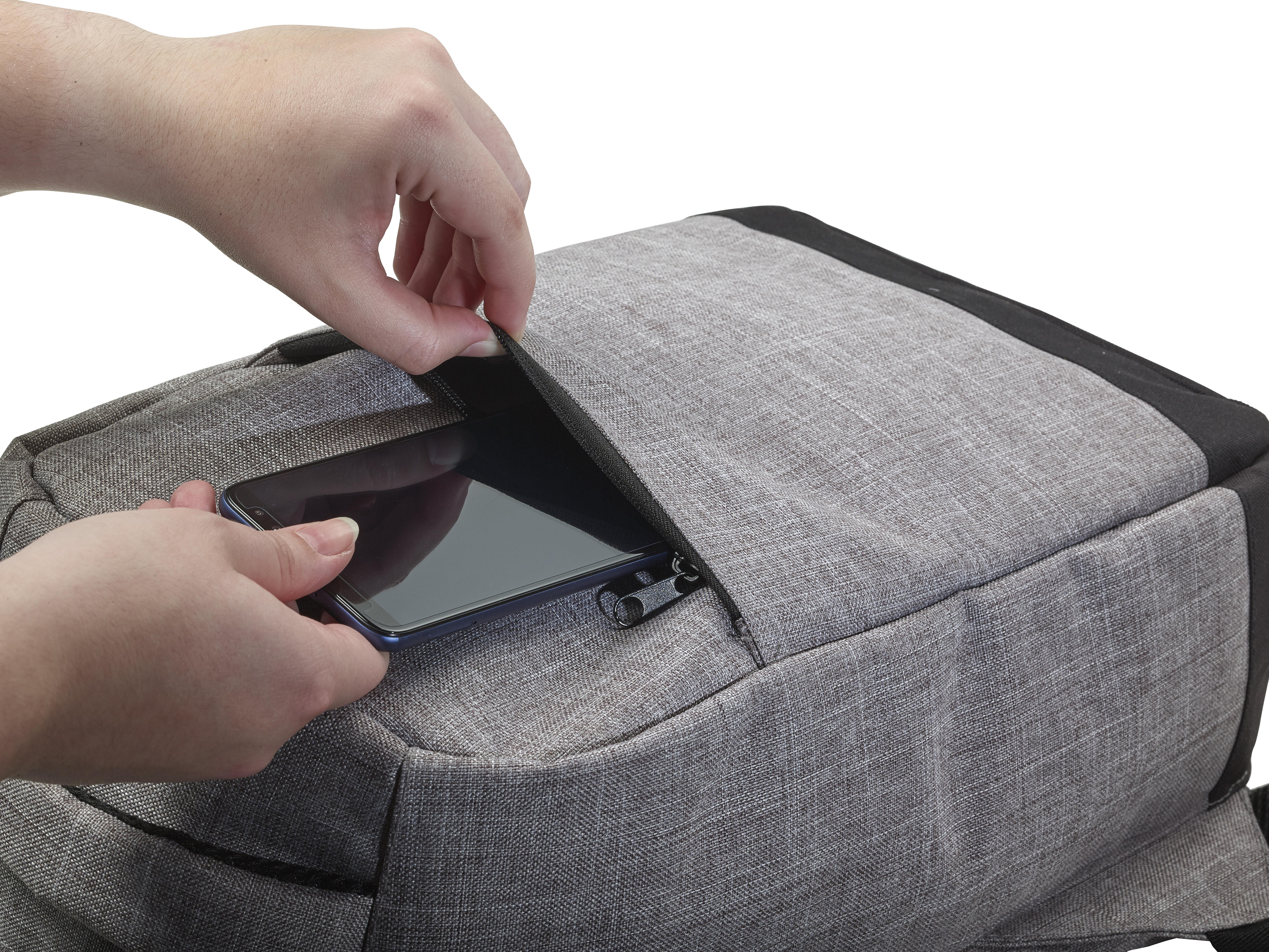 Giving 7879 8 impr 927023 Mochila antirroubo de poliéster (600D) Cruz - Image 9