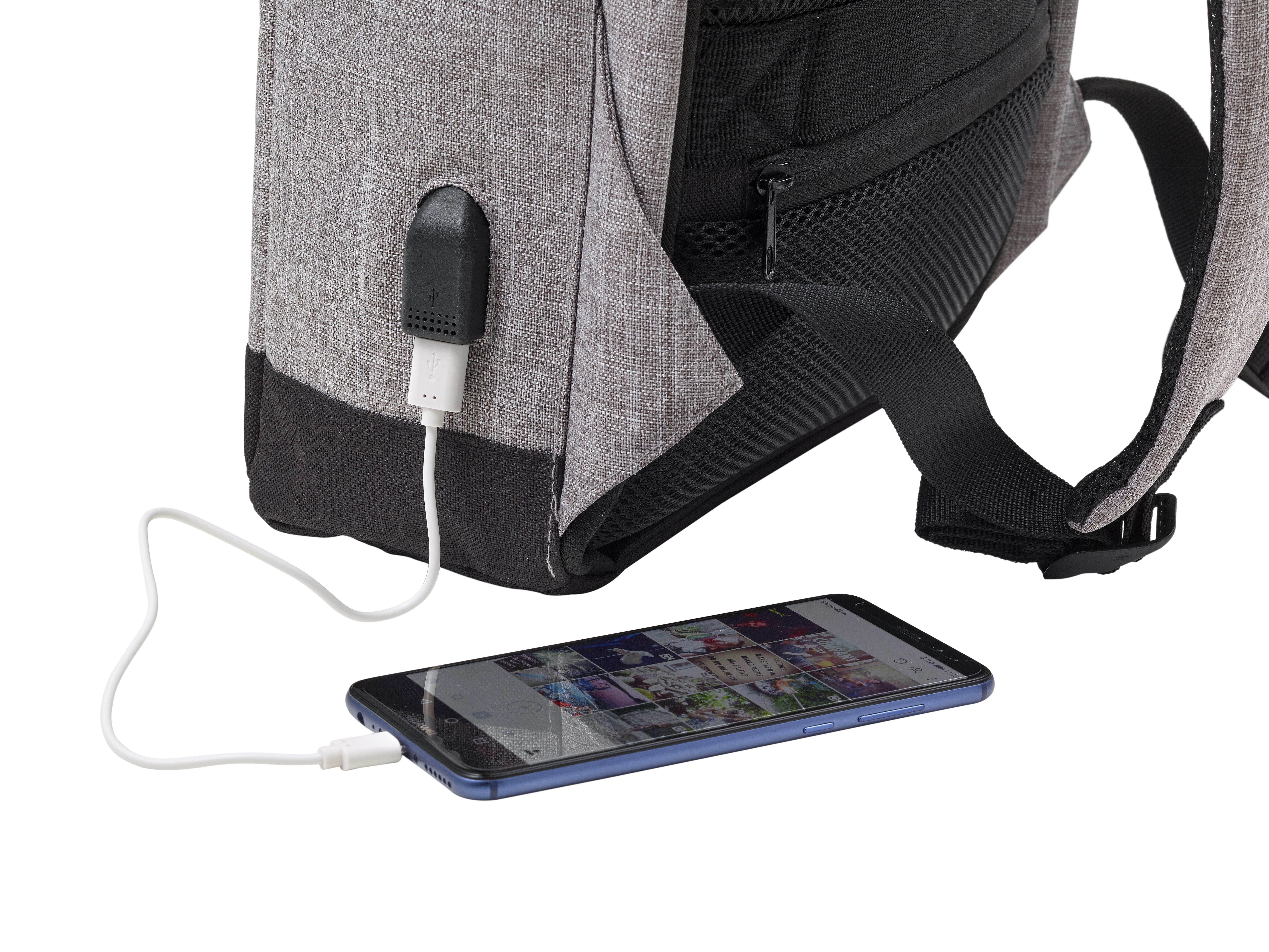 Giving 7879 9 impr 927026 Mochila antirroubo de poliéster (600D) Cruz - Image 10