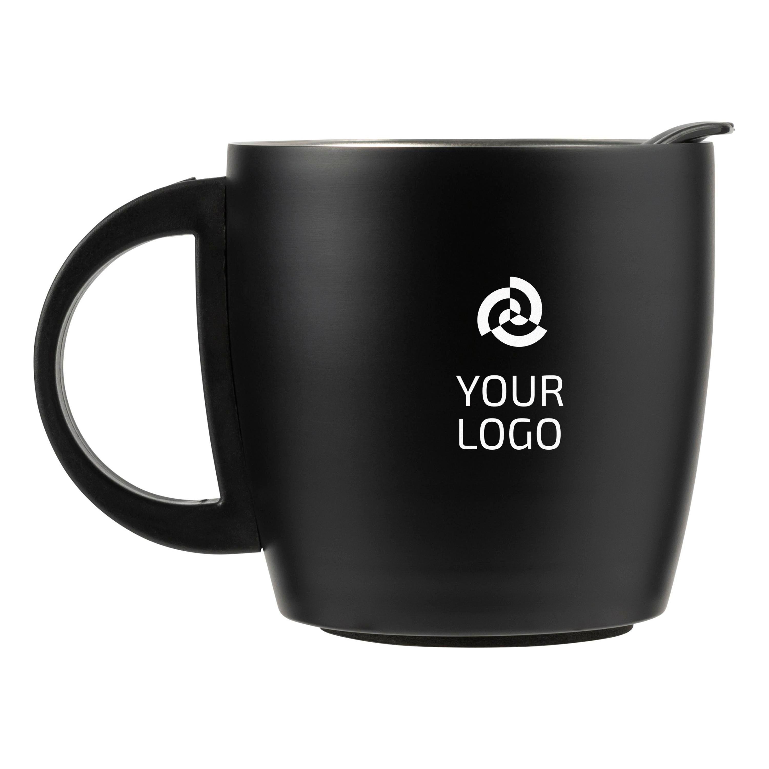 Caneca de viagem de parede dupla, em aço inoxidável Rania