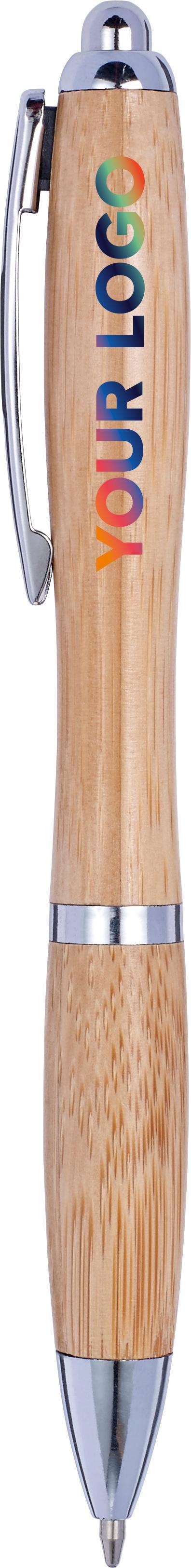 Giving 8524 1 impr 1119457 Esferográfica de bambu Carson - Image 2