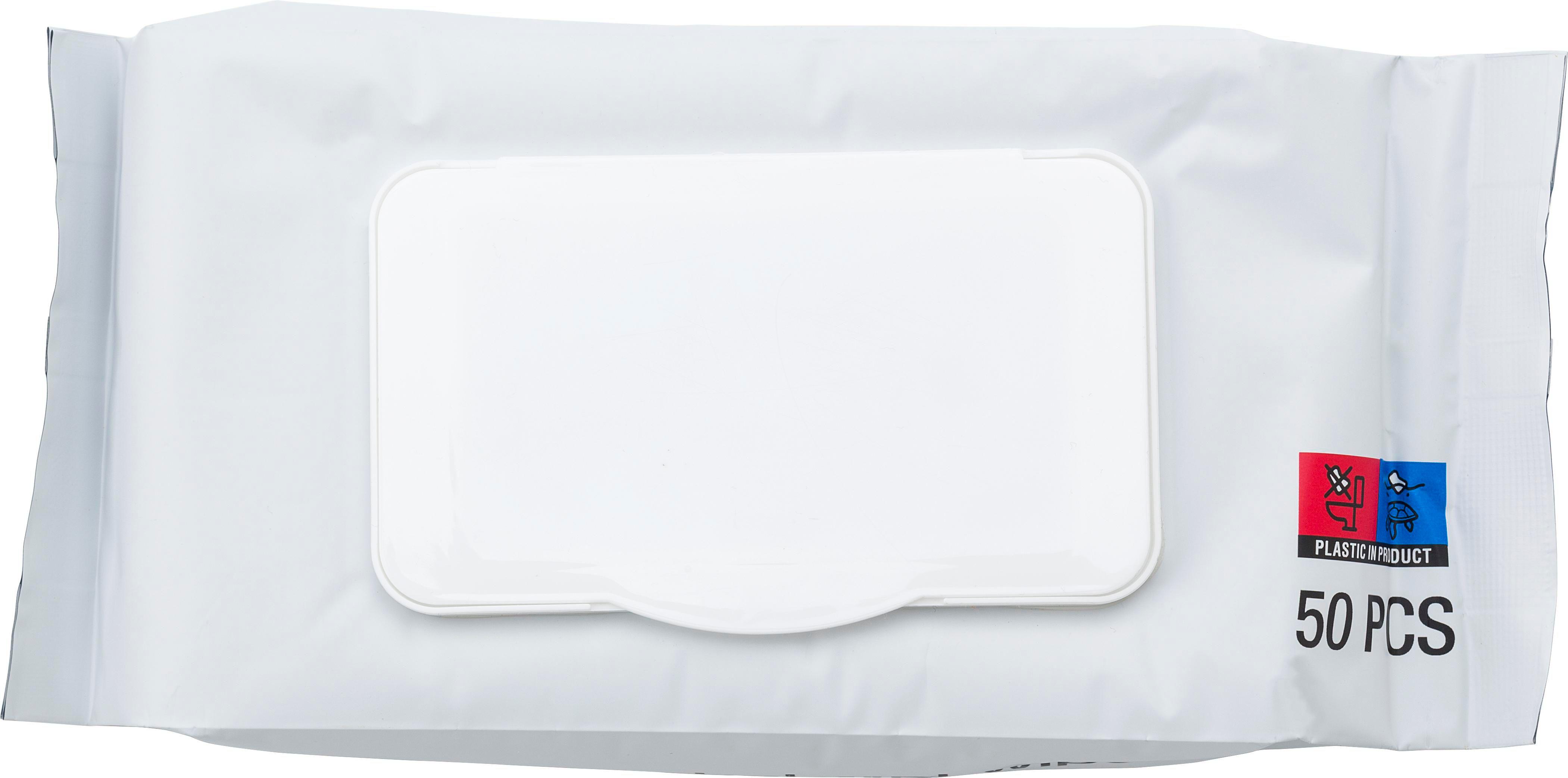 50 toalhetes com álcool (75%) Estella