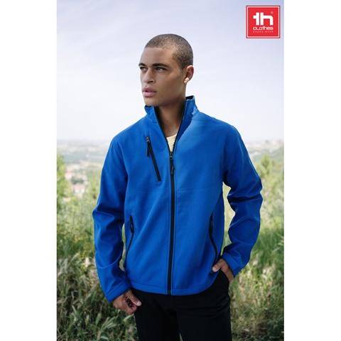 THC EANES. Casaco softshell (unissexo) em poliéster e elastano