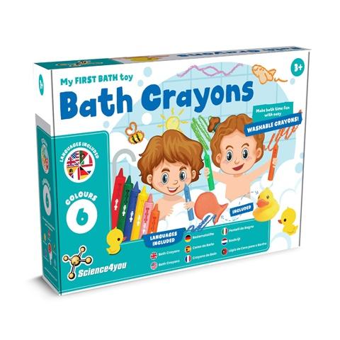 BATH CRAYONS. Brinquedo educativo para as crianças