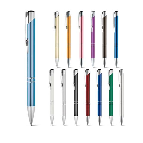 BETA. Esferográfica em alumínio com clipe