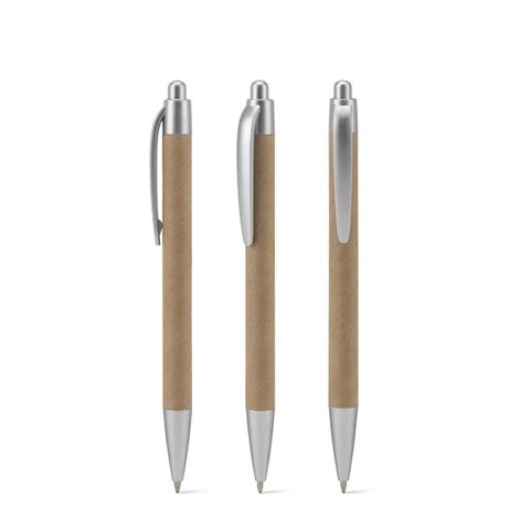 KYRA. Esferográfica em papel 100% reciclado e detalhes em ABS reciclado (100% rABS)