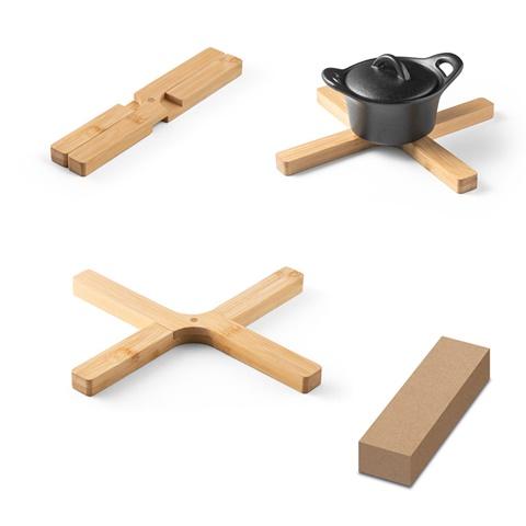 SHANDY. Base para tachos em bambu