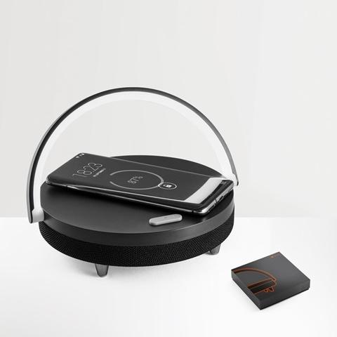 BLASTY. Coluna de som 4 em 1 em ABS, PP e tecido