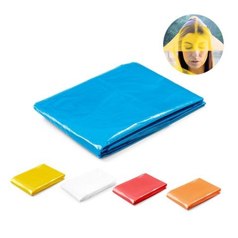 SANDRA. Poncho impermeável