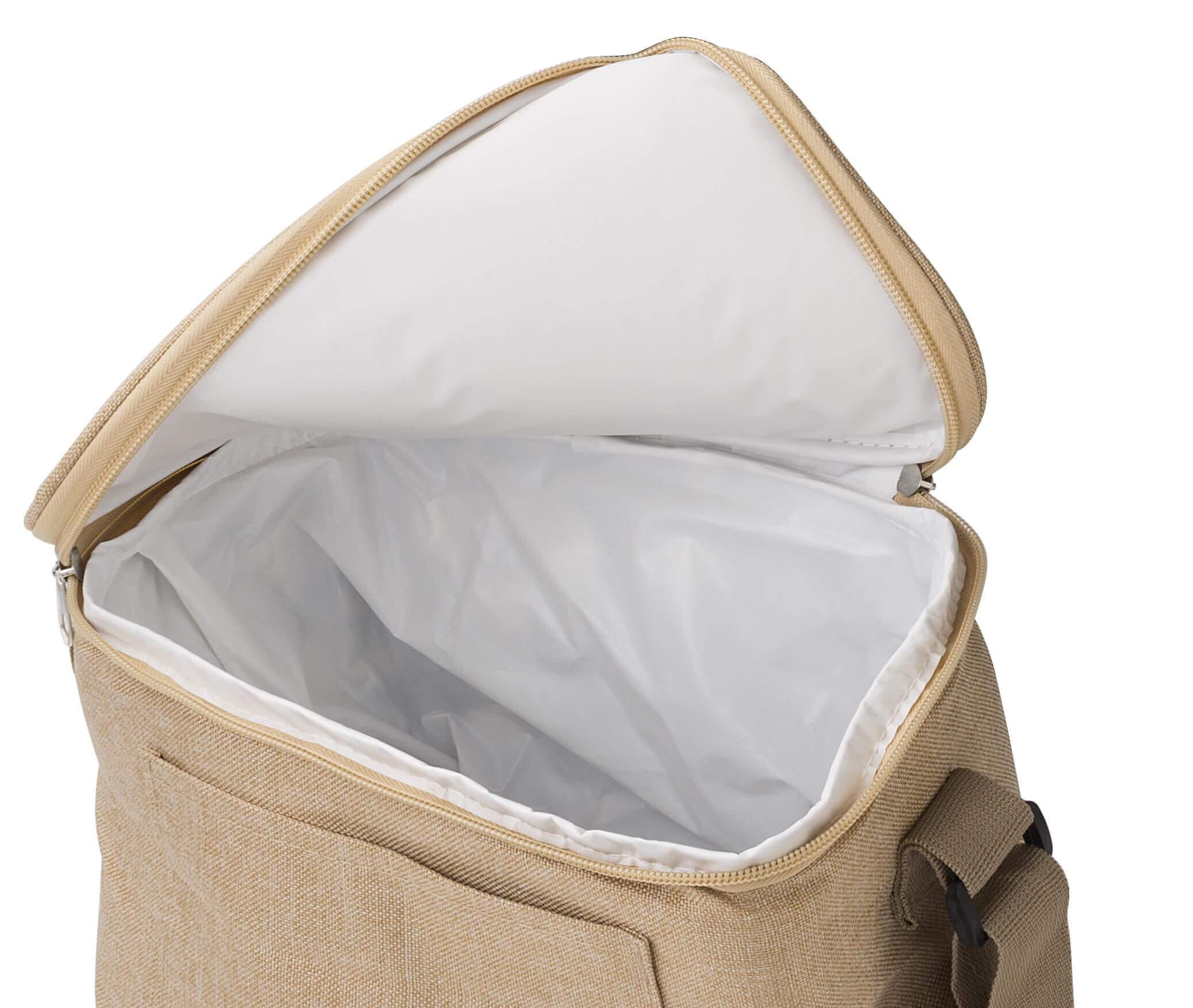 Giving 1015146 2 impr 1048933 Saco térmico em poliéster rPET (600D) Sage - Image 3