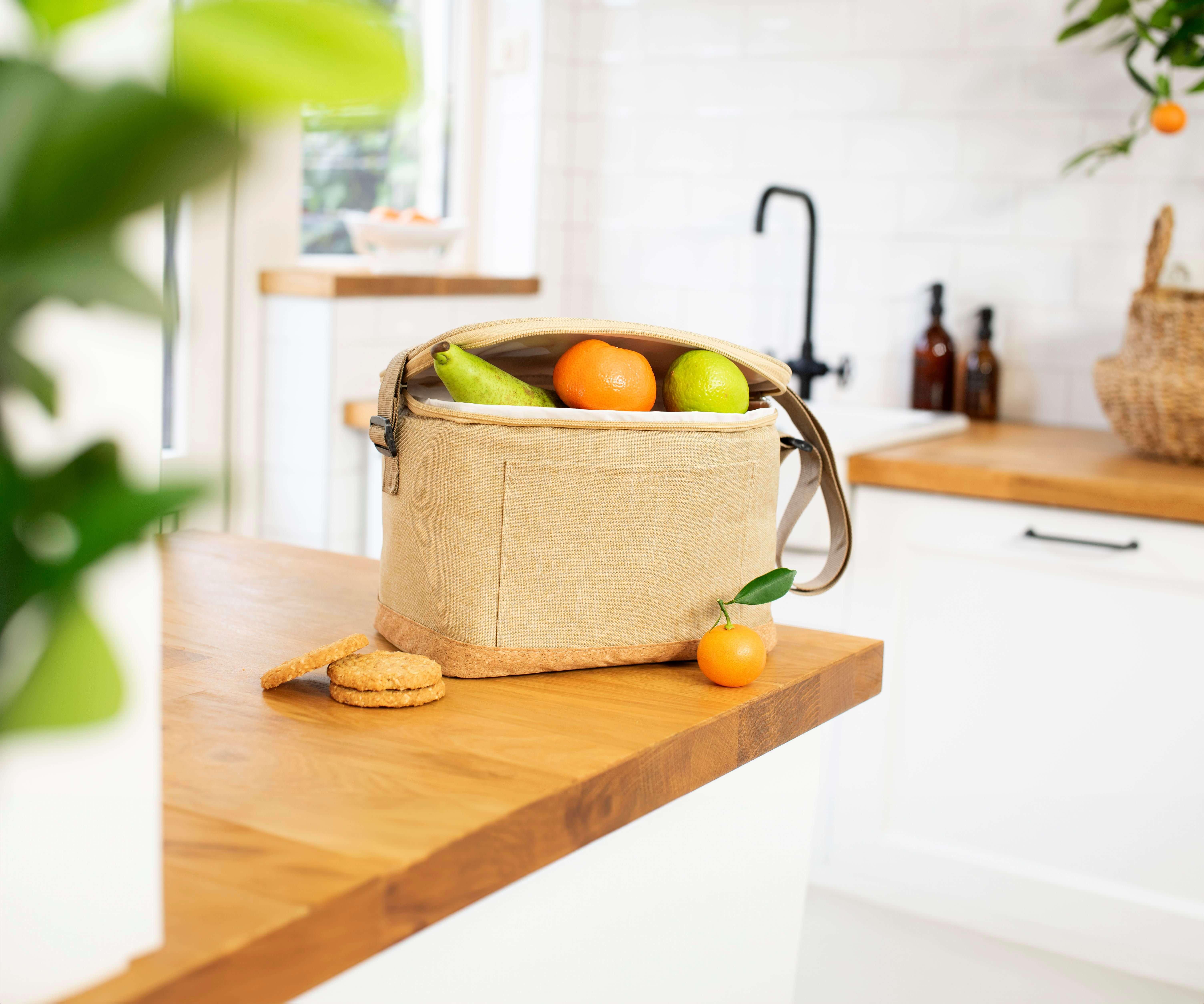 Giving 1015146 4 impr 1120180 Saco térmico em poliéster rPET (600D) Sage - Image 5