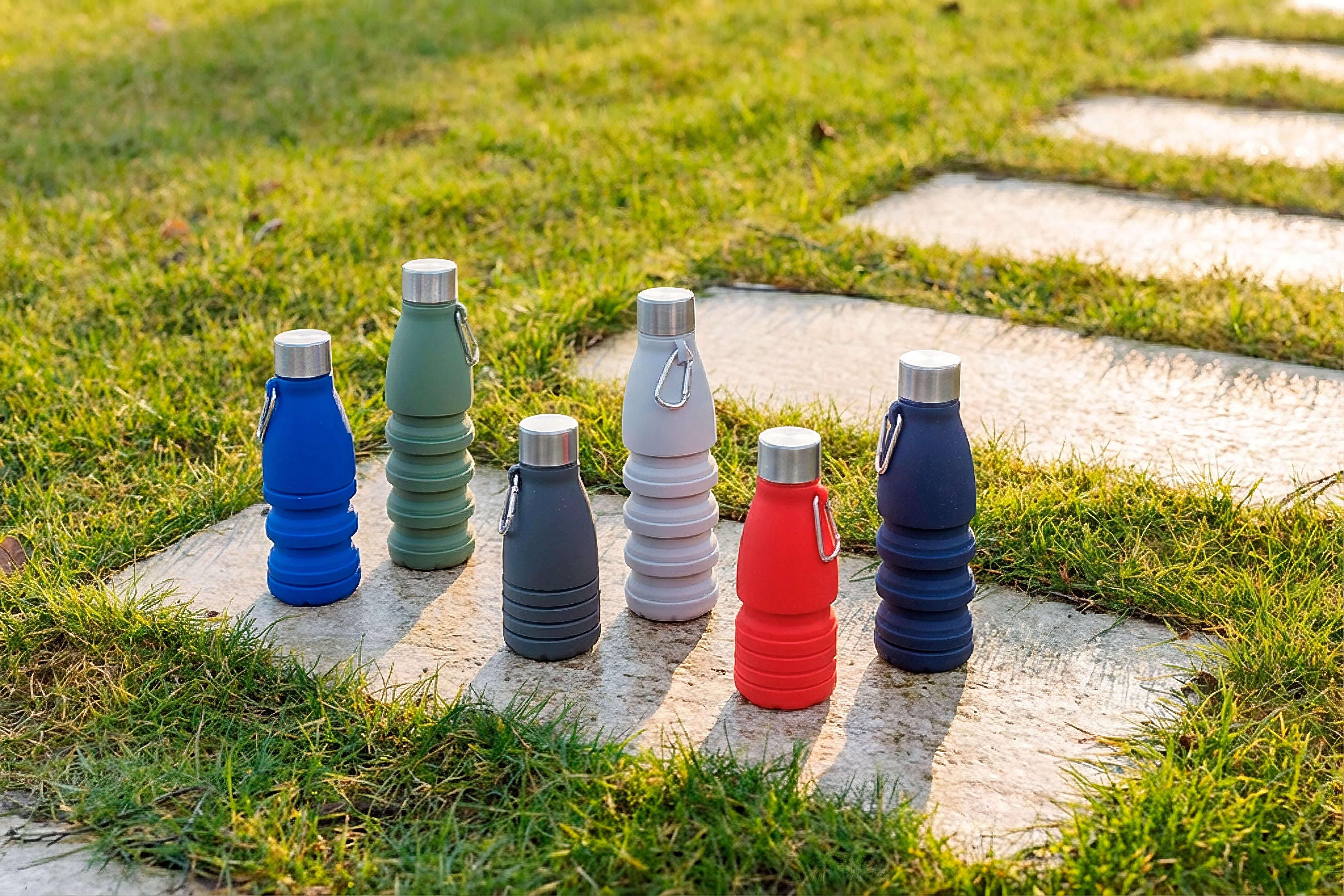 Garrafa dobrável de silicone 550 ml Erin