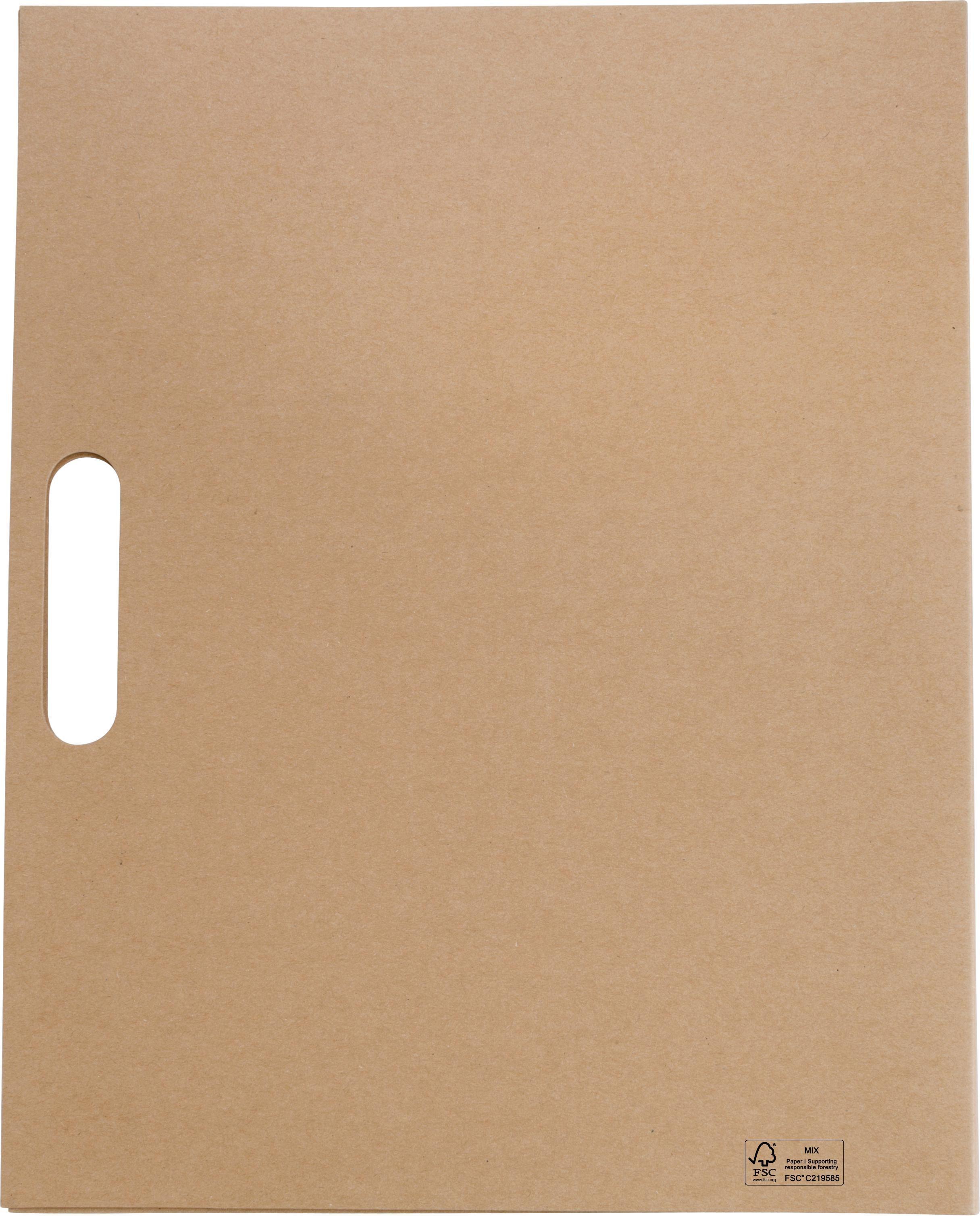 Porta documento em papelão Charlie