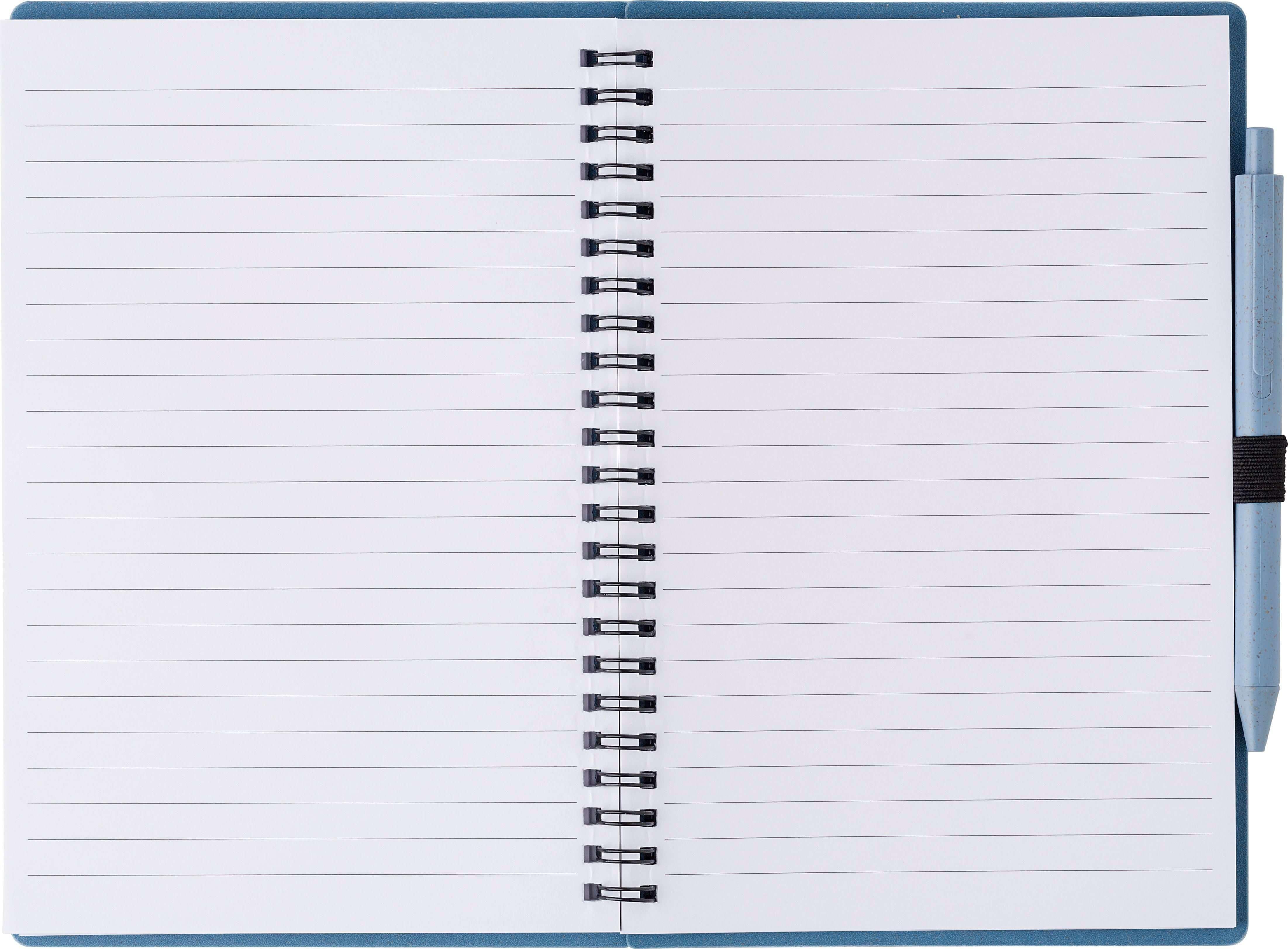 Caderno de palha de trigo Massimo