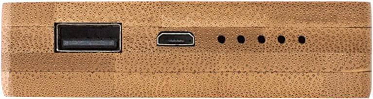Power bank de bambu Walter