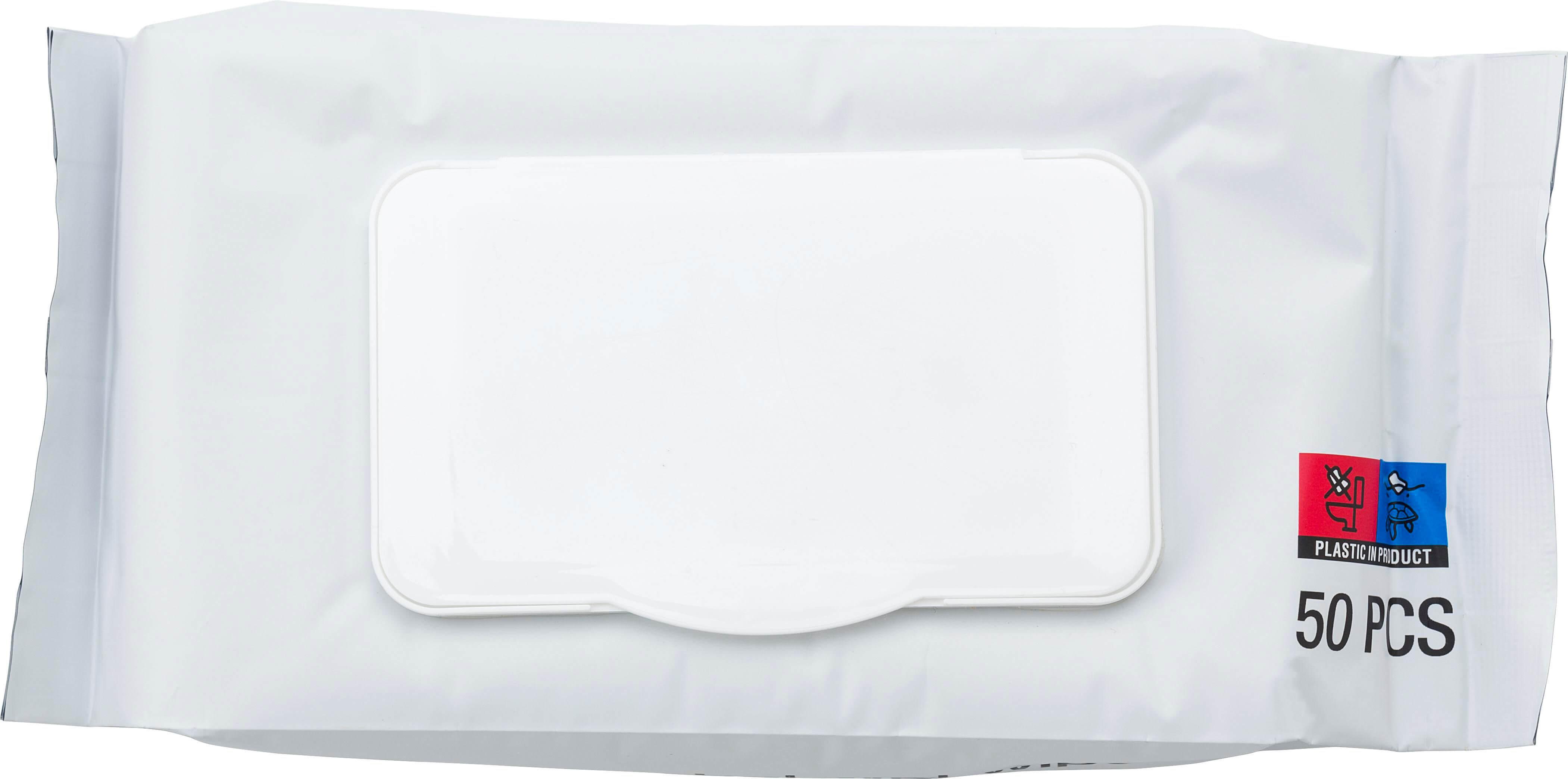 50 toalhetes com álcool (75%) Estella