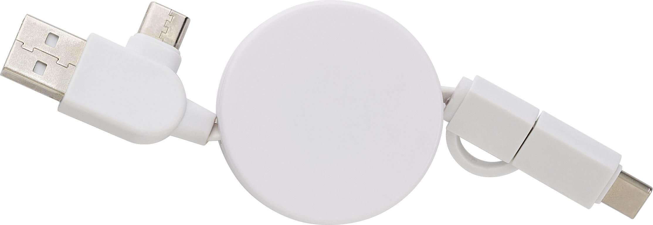 Cabo de carregamento extensível em ABS Jared