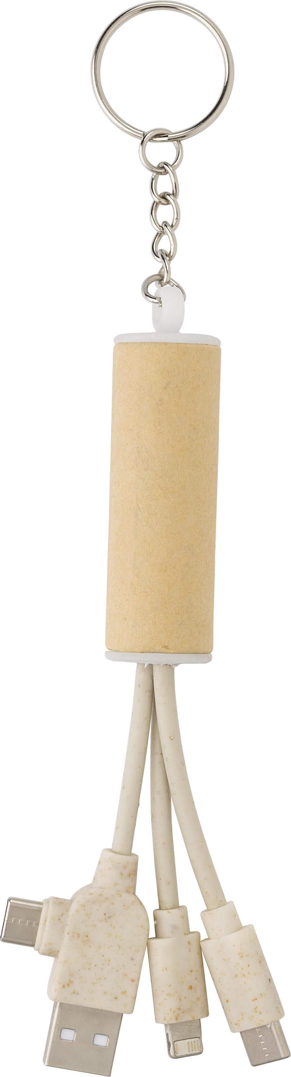 Porta-chaves carregador USB Tyson