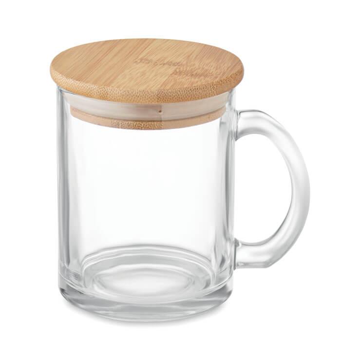 Caneca vidro reciclado 300 ml