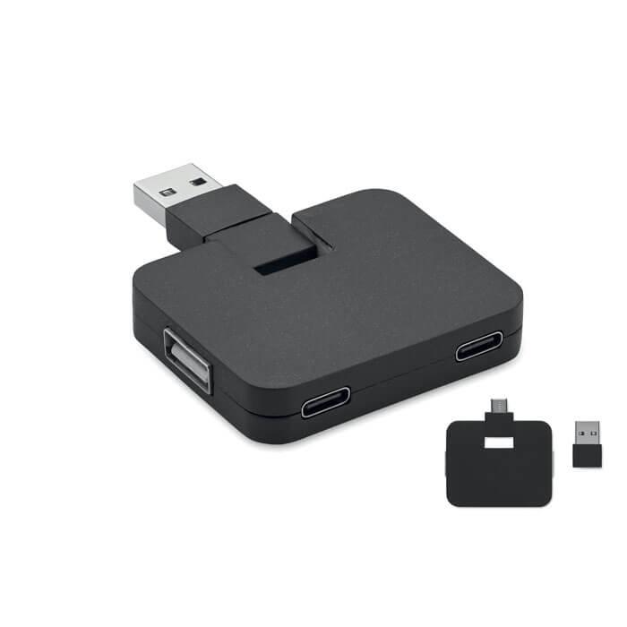 Hub 4 portas USB 2.0