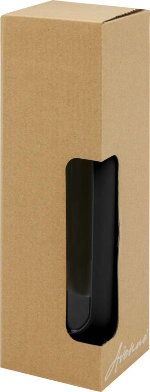 PF 100666 1 10066690 P1 Garrafa de vidro borossilicato de 600 ml com pega de silicone "Tidan" - Image 2