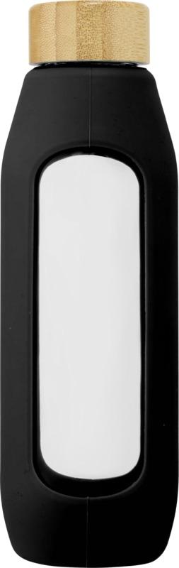 PF 100666 2 10066690 F1 Garrafa de vidro borossilicato de 600 ml com pega de silicone "Tidan" - Image 3