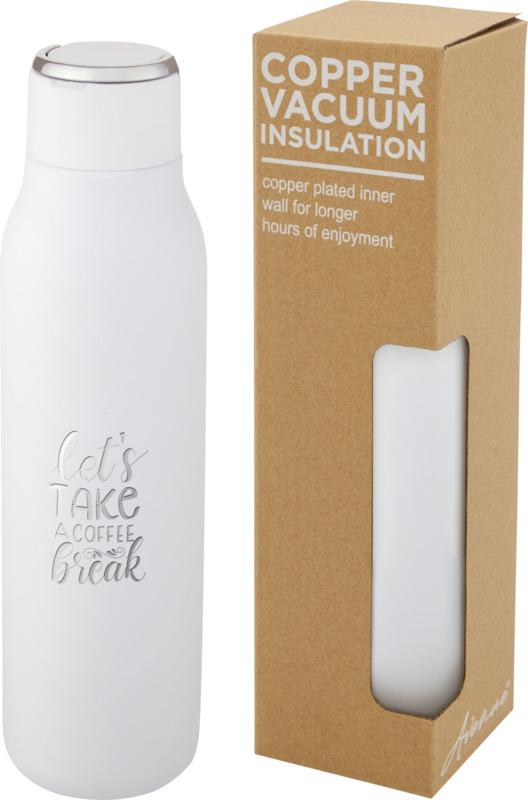 PF 100672 8 10067201 EG Y2 Garrafa de cobre de 600ml isolada a vácuo com loop de metal "Marka" - Image 9