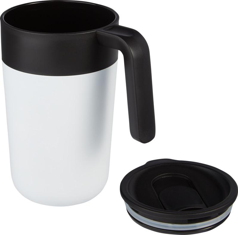 PF 100731 13 10073101 E1 Caneca de 400 ml de parede dupla reciclada "Nordia" - Image 19