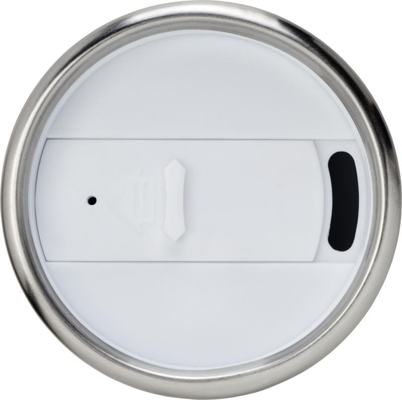 PF 100763 1 10076301 E1 Copo isolado em aço inoxidável reciclado com certificação RCS de 410 ml "Elwood" - Image 2