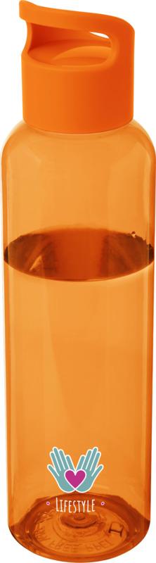 PF 100777 14 10077731 PP Y1 Garrafa de água de plástico reciclado de 650 ml "Sky" - Image 15