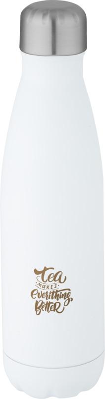 Garrafa com isolamento a vácuo em cobre e aço inoxidável reciclado com certificação RCS de 500 ml "Cove" 