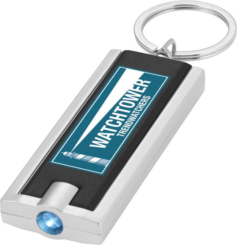 PF 118012 4 11801202 PP Y1 Porta-chaves com lanterna LED "Castor" - Image 5