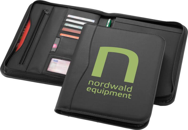 Capa A4 com fecho "Ebony"