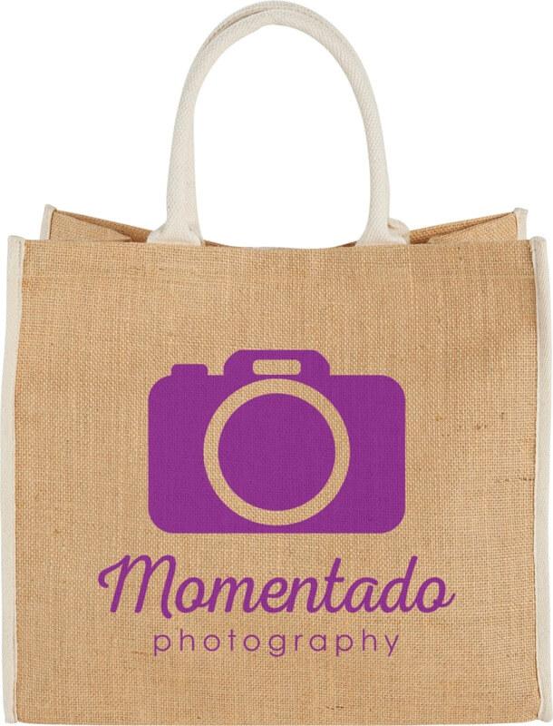 Saco Tote grande Juta "Harry"