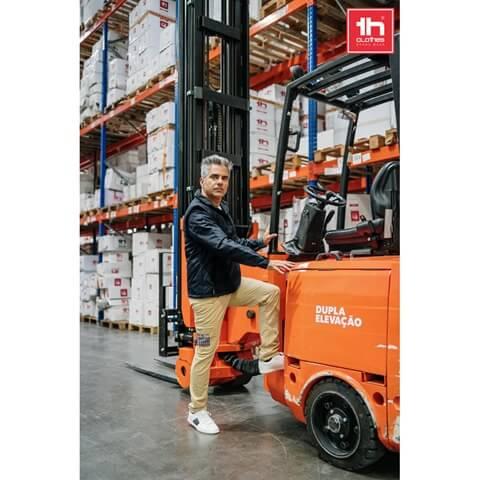 THC TALLINN. Calças em algodão e elastano