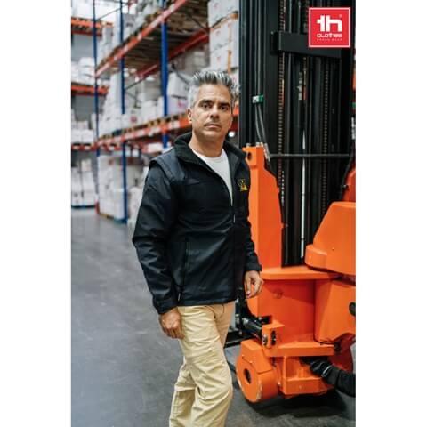 THC ASTANA. Casaco unissexo acolchoado em poliéster