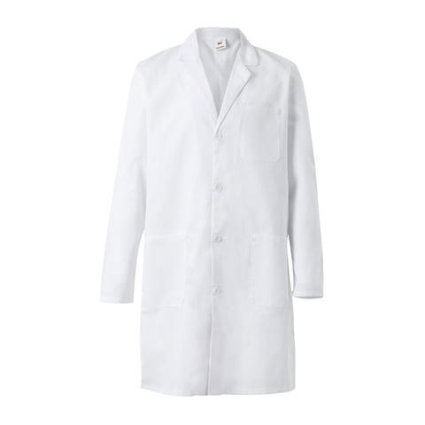 VL OGUN. Bata de sarja (180g/m²), em algodão (20%) e poliéster (80%)